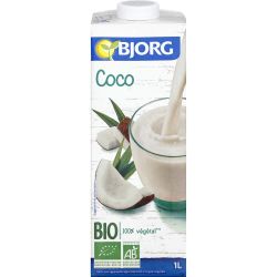 Bjorg Boisson Coco Bio : La Brique De 1 L