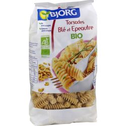 Bjorg Torsades Bio Au Blé Et Épeautre Semi-Complets 500G