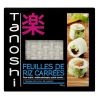 Tanoshi 70G Tano Feuilles De Riz Carre