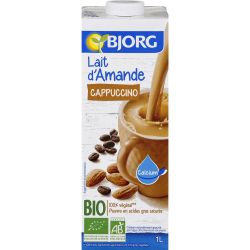 Bjorg Boisson Végétale À L'Amande Cappuccino Bio : La Brique De 1 L