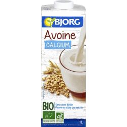 Bjorg Boisson Végétale Avoine Calcium Bio : La Brique De 1 L