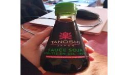 Tanoshi 200Ml Sauce Soja Sel Reduit
