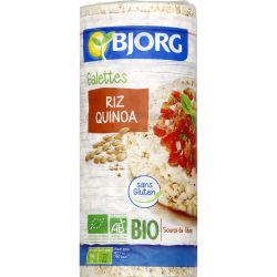 Bjorg Galettes Riz Quinoa Bio : Le Paquet De 17 - 130 G