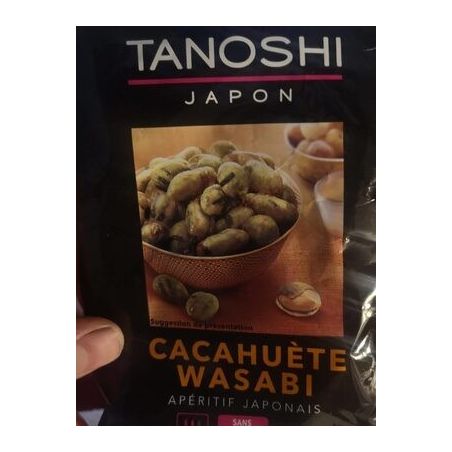 Tanoshi Cacahuetes Wasabi 100G