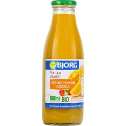 Bjorg Jus De Fruits Bio Orange Mangue : La Bouteille 0,75L
