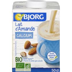 Bjorg Boisson Végétale À L'Amande Calcium Bio : La Brique De 500Ml