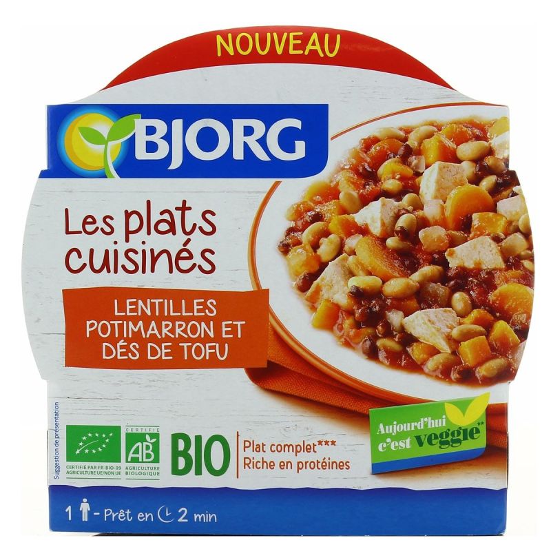 Bjorg 300G Plat Potimarr. Tofu