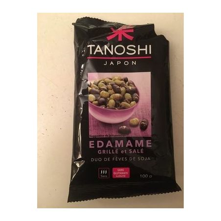 Tanoshi 100G Tano Edamame Grille Sal