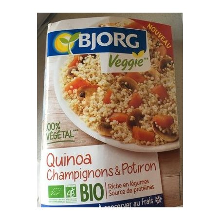 Bjorg 250G Quinoa Champ. Potiron Tr