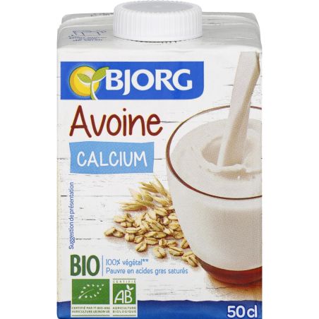 Bjorg Boisson Végétale Avoine Bio : La Brique De 50Cl