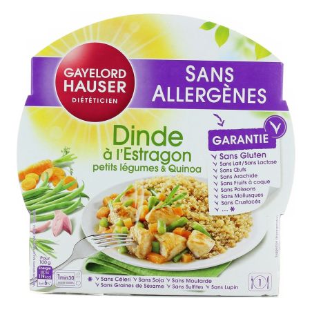 Gayelord Hauser 290G Emince Dinde Estragon Gh