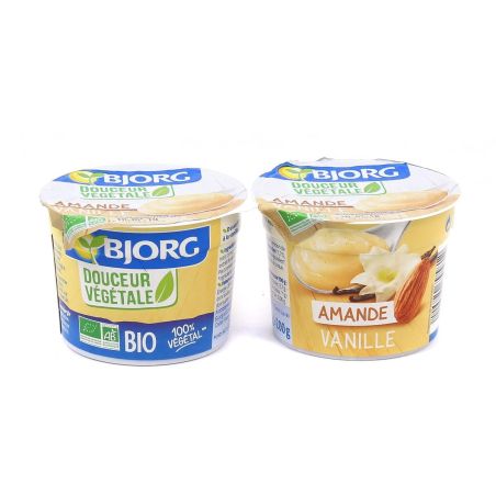 Bjorg 2X100G Douceur Veg Amand Vanil