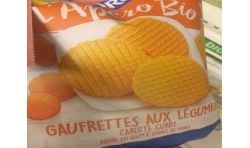 Bjorg Gaufrette Carot/Cury 60G