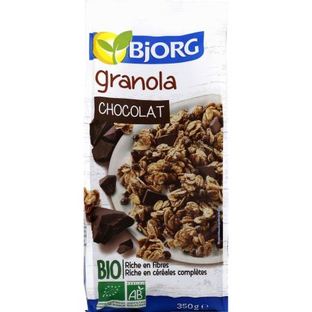 Bjorg Céréales Granola Chocolat Bio : Le Sachet De 350G