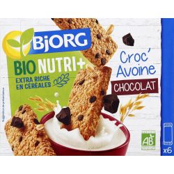 Bjorg Céréales Croc'Avoine Choco Bio : Le Paquet De 140G