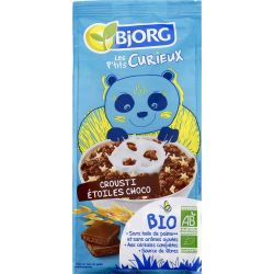 Bjorg Céréales Crousti Etoiles Choco Kid Bio : Le Paquet De 375G