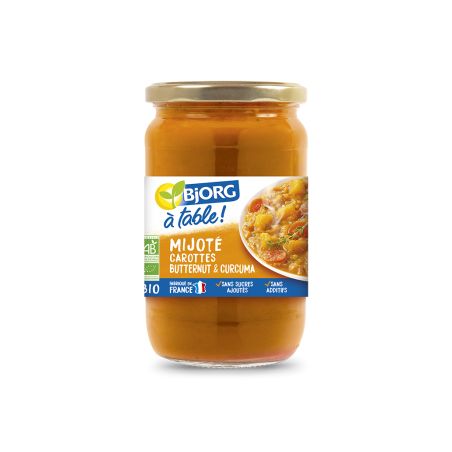 Bjorg Mijote Butternut Carottes Et Curcuma 630G