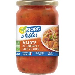 Bjorg Mijotés De Légumes Et Lait Coco Bio 630G