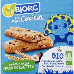 Bjorg Barre Biscuit Cookie Choc Noisette Kid Bio : Le Paquet De 140G