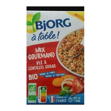 Bjorg Mix Gourm.Lent.Cor.250G