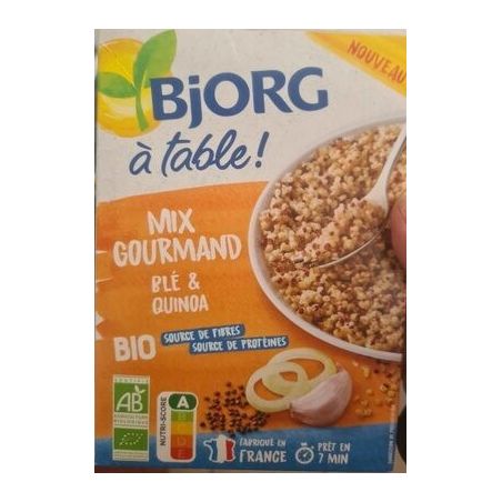 Bjorg Mix Gourm.Ble&Quin.250G