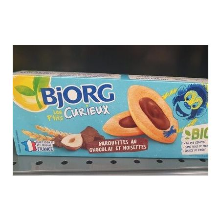 Bjorg Barq.Choc.Noisettes 120G