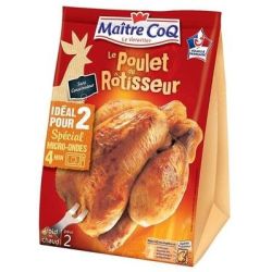 Maitre Coq Mc Petit Poulet Roti 900G Env