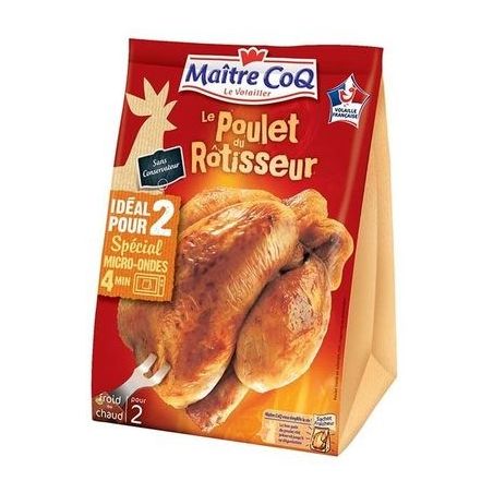 Maitre Coq Mc Petit Poulet Roti 900G Env