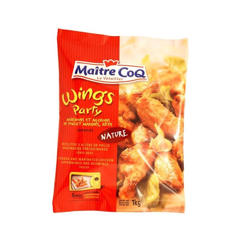 Maitre Coq 1Kg Wings Party Nature