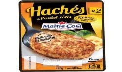 Maitre Coq 2 Hache Plt Emmental Fondu180G