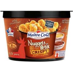 Maitre Coq 585G Nugets Box Flt Plt Crispy