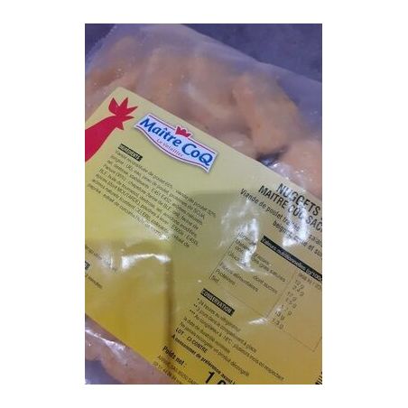 Maitre Coq Sac 1Kg Nuggets Poulet M.Coq