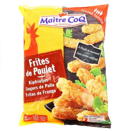 Maitre Coq Sac 1Kg Frites Plt Iqf Sg Mc