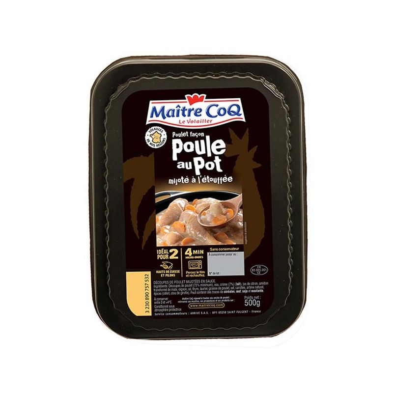 Maitre Coq Plt Facon Poule Au Pot+Sce500G