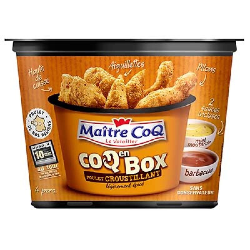 Maitre Coq 585G En Box Poulet Croustillant