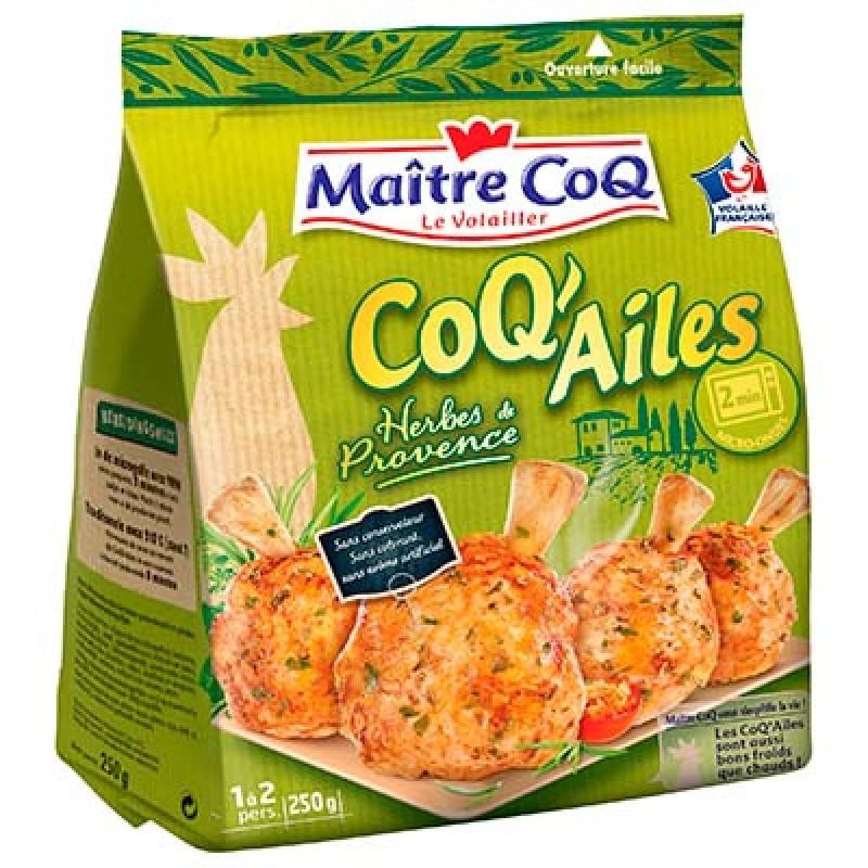 Maitre Coq 250G Ailes H.Provence