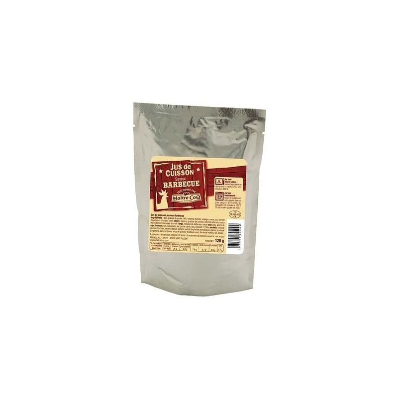 Maitre Coq Jus De Cuisson Saveur Bbq 120G