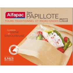 Alfapac 6 Sacs Pour Papillotes