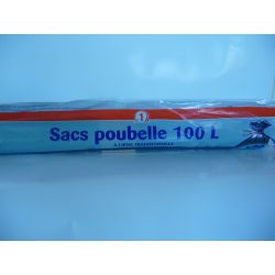 Pp No Name 20 Sacs Poubelle Lien Standard 100L Ppb