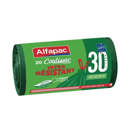 Alfapac Sacs Poubelle 30 L : Les 20