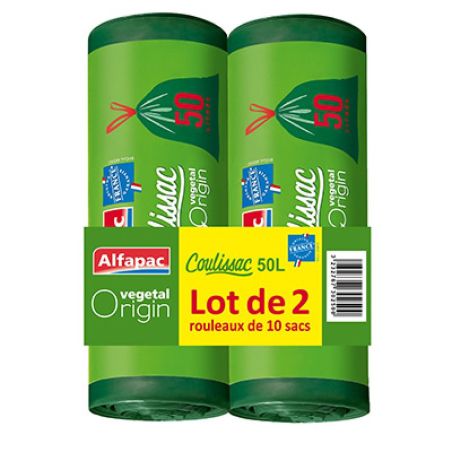 Alfapac L2X10S.Poub.50L Coul/Alfa