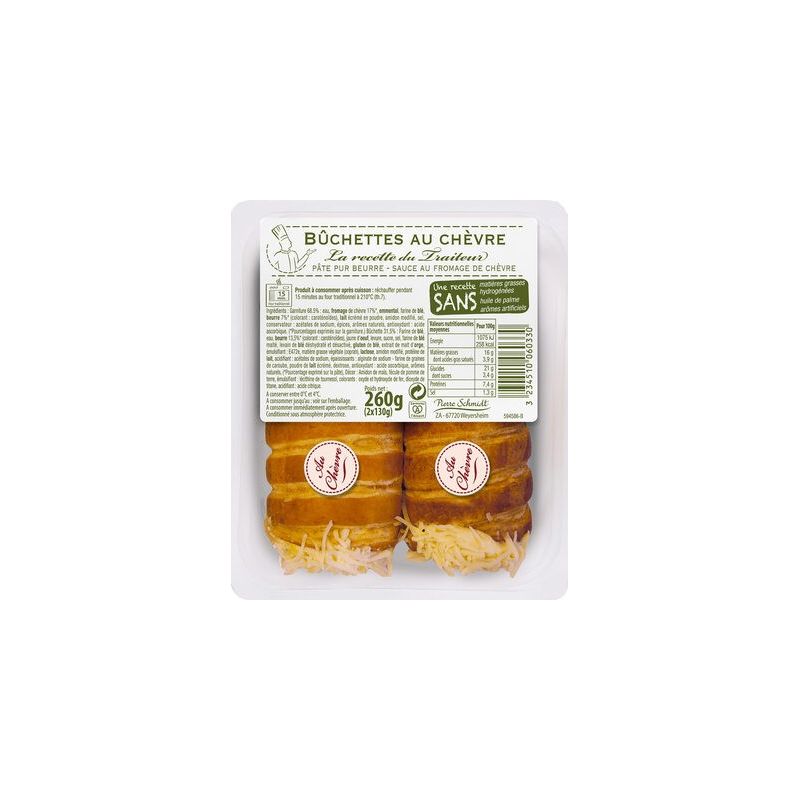 Fr.Emballe Fe Buchette Chevre X2 260G