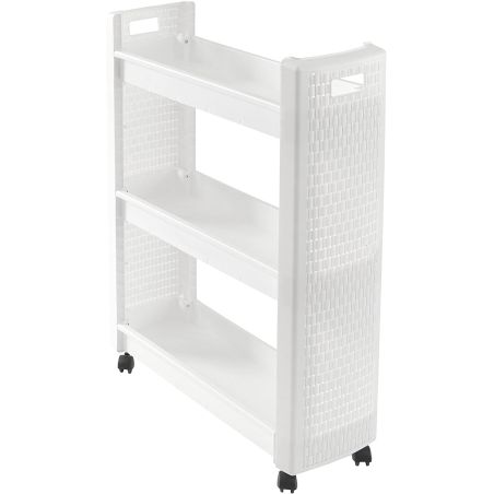 Sundis Presto Country Etagère, Plastique, Blanc, 60 X 22 78 Cm