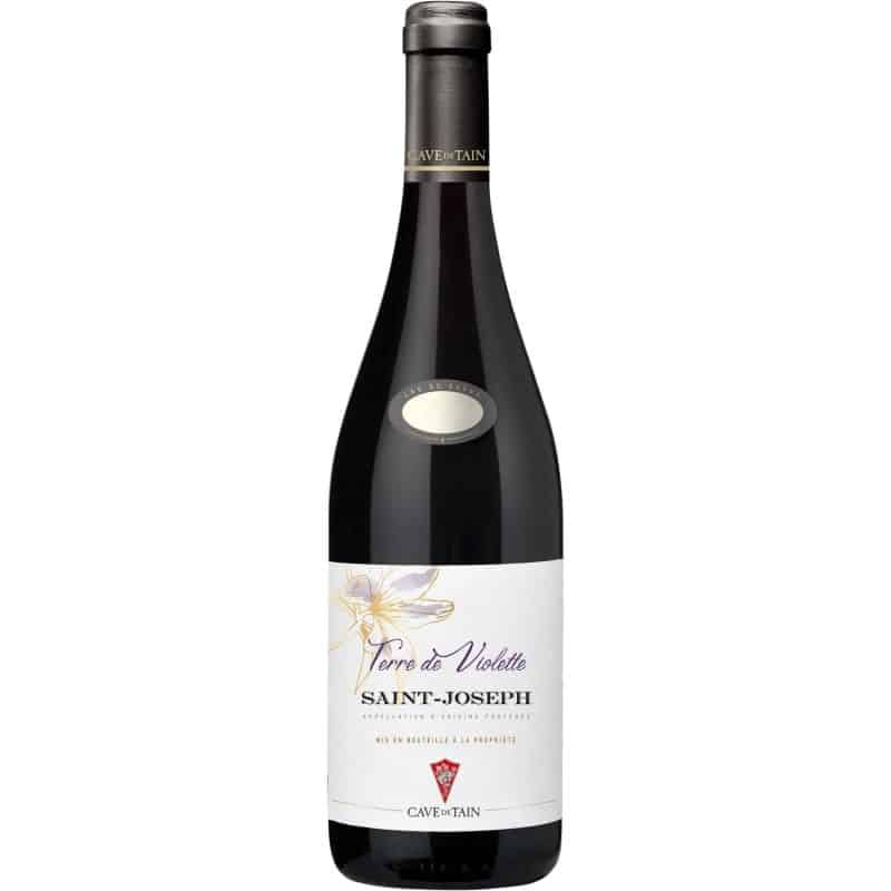 Cave De Tain Vin Rouge Saint-Joseph Terre Violette, La Bouteille 75Cl