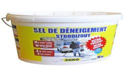 Seko Seau De Sel Déneigeant, Déverglaçant Et Dégivrant 10Kg