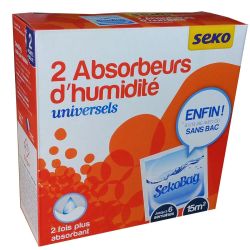 Seko 2 Sachets Absorbeurs D'Humidité Sekobag