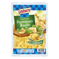 Lustucru Tortellini Parmesan Basilic 250G