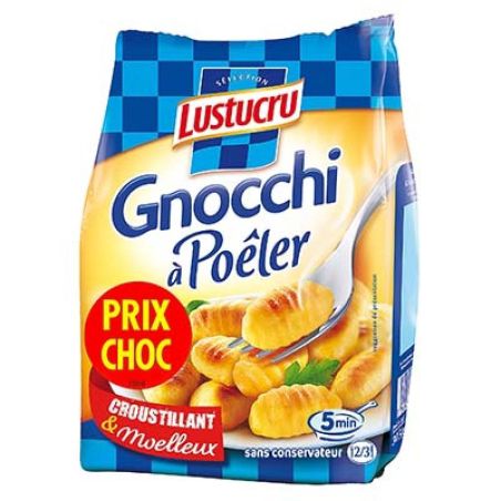 Lustucru Gnocchi À Poêler Nature 305G