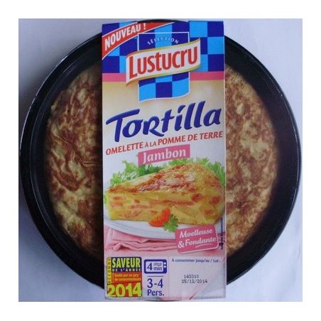 Lustucru Lusaint Tortilla Jambon 450G