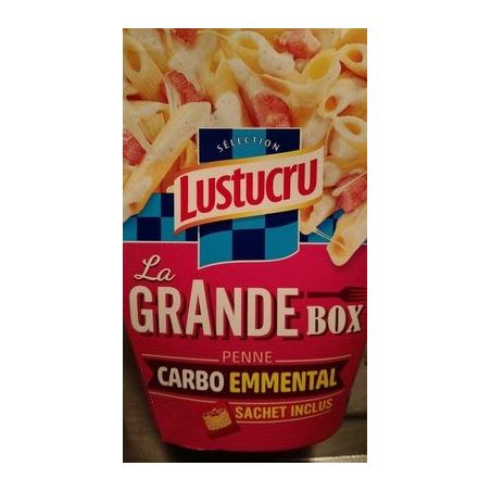 Lustucru Lustu Box Penne Carbo/Emm360G